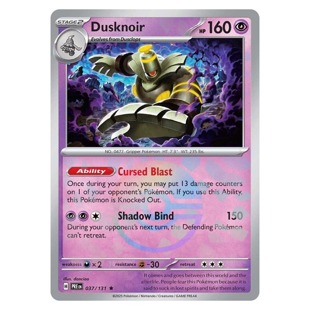 Dusknoir - Poké Ball Reverse Holo | 037/131 