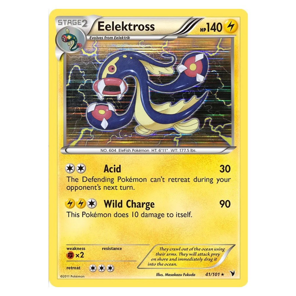 Eelektross - Holo Rare 41/101 