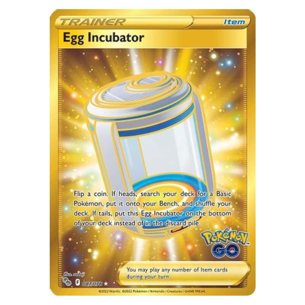 Egg Incubator - Secret Rare 087/078 Incubatrice Uova - Secret Rare 087/078