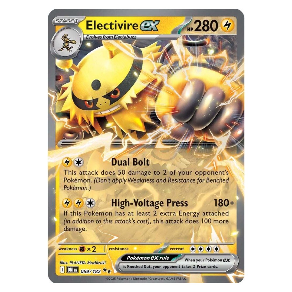 Electivire ex - 069/182   