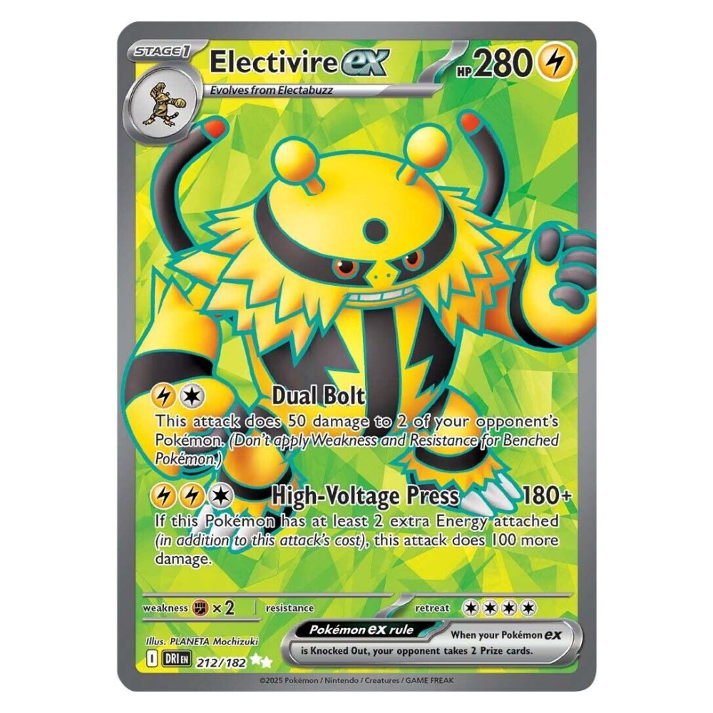 Electivire ex - Full-Art | 212/182   