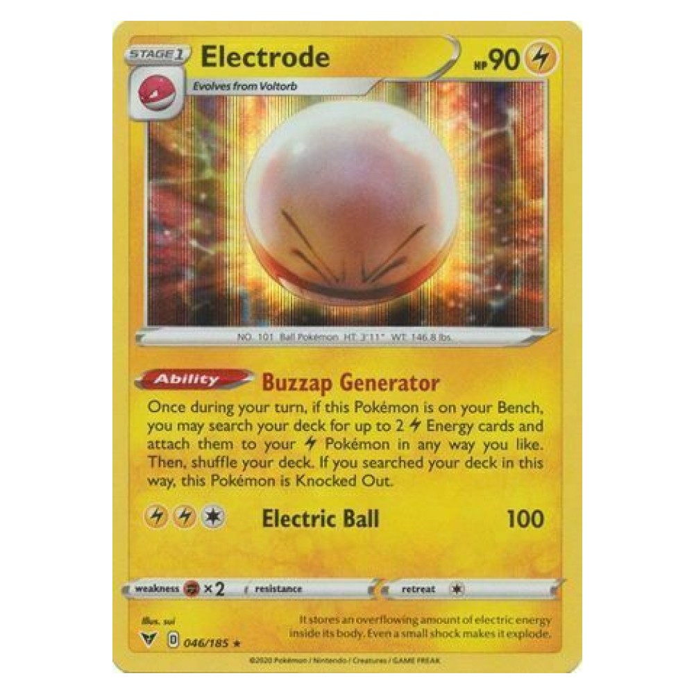 Electrode - Holo Rare 046/185 