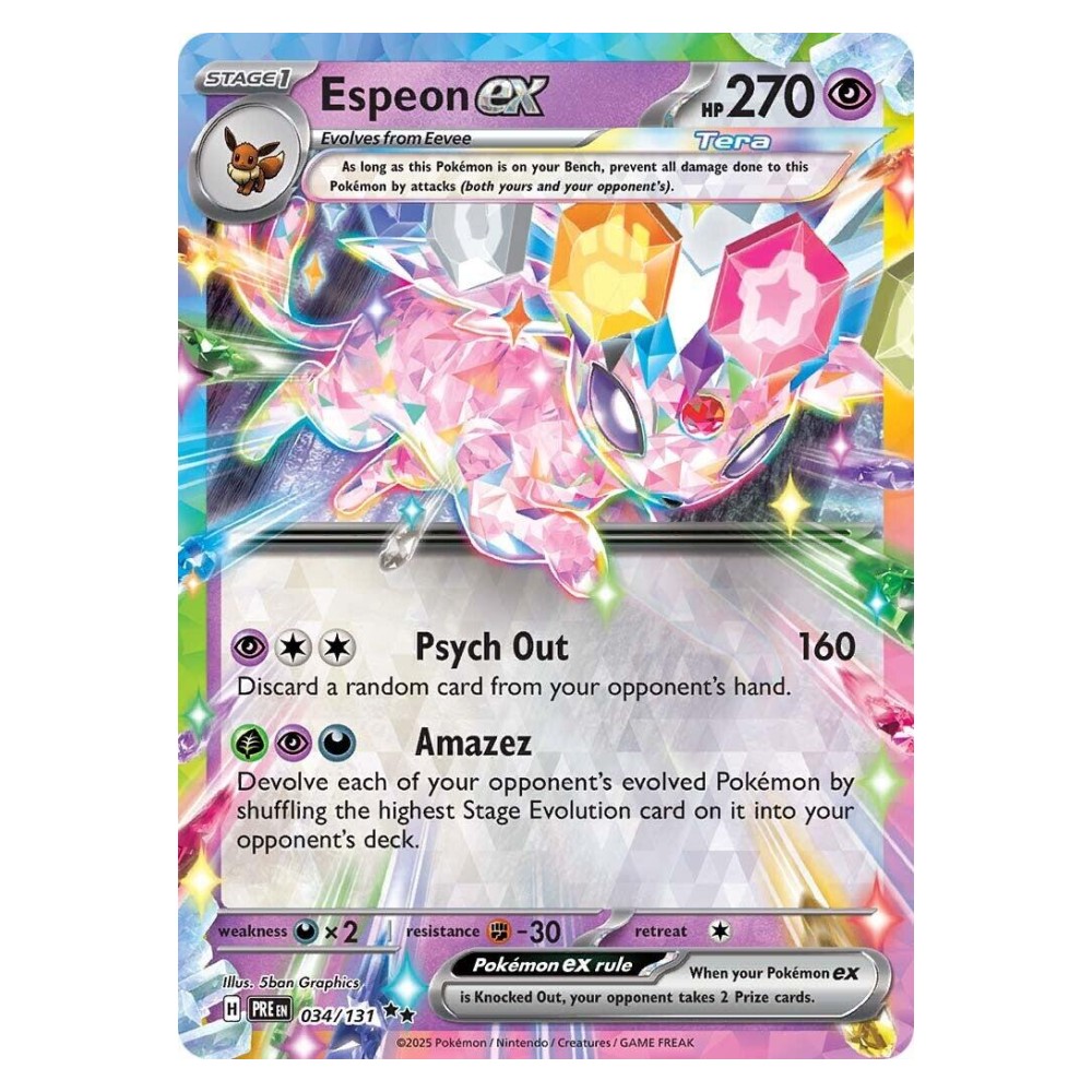 Espeon ex - Ultra Rare | 034/131 