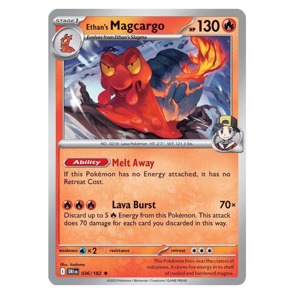 Ethan's Magcargo - 036/182   Magcargo di Armonio - 036/182  