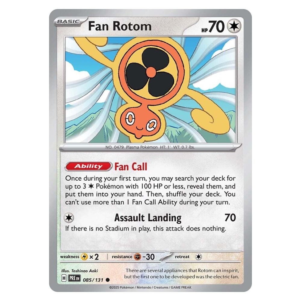 Fan Rotom - 085/131 Rotom Vortice - 085/131