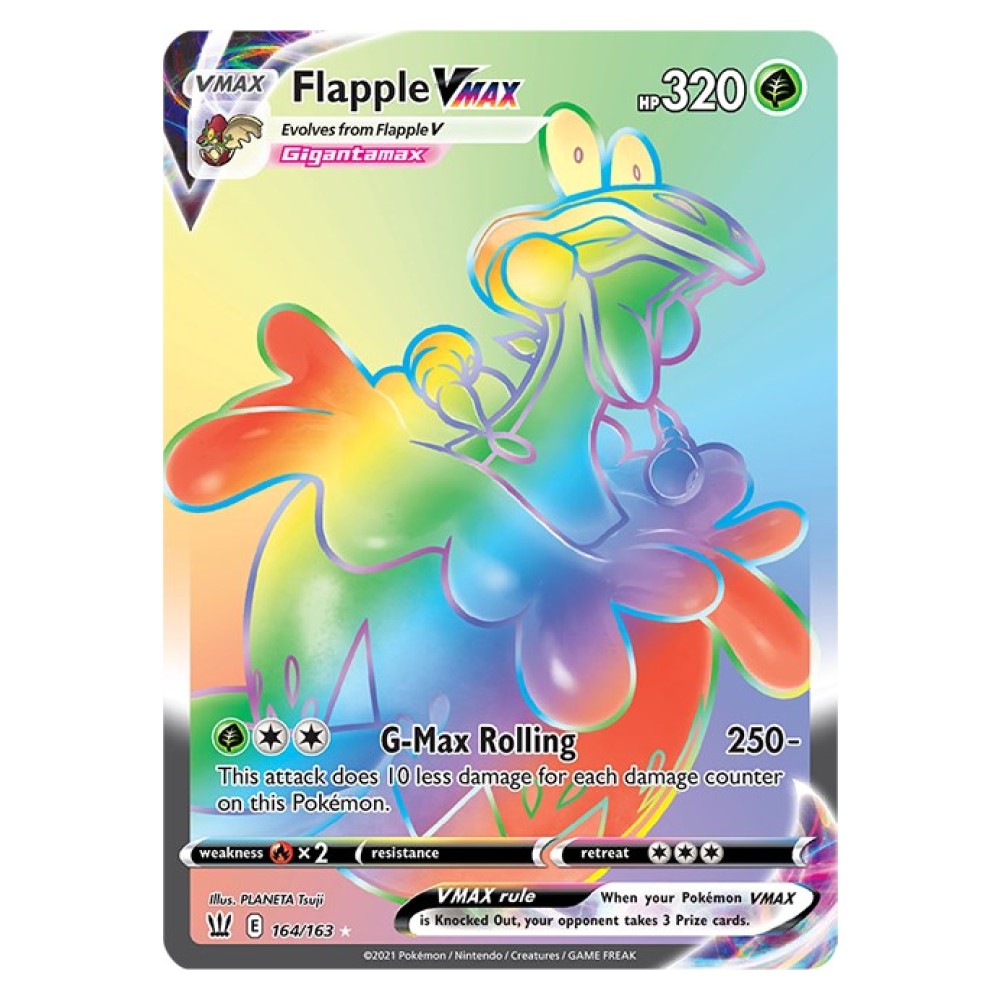 Flapple VMAX - Secret Rare 164/163 