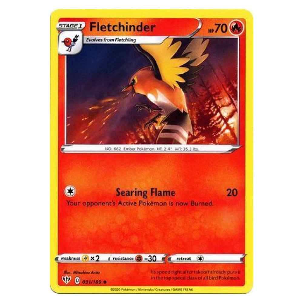 Fletchinder - 031/189 Fletchinder [Searing Flame] - 031/189