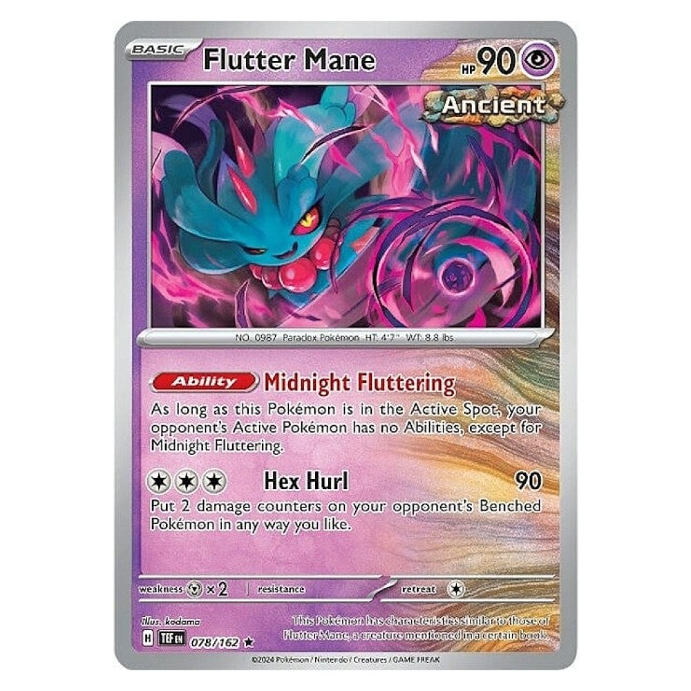 Flutter Mane - Holo Rare | 078/162 Crinealato - Holo Rare | 078/162