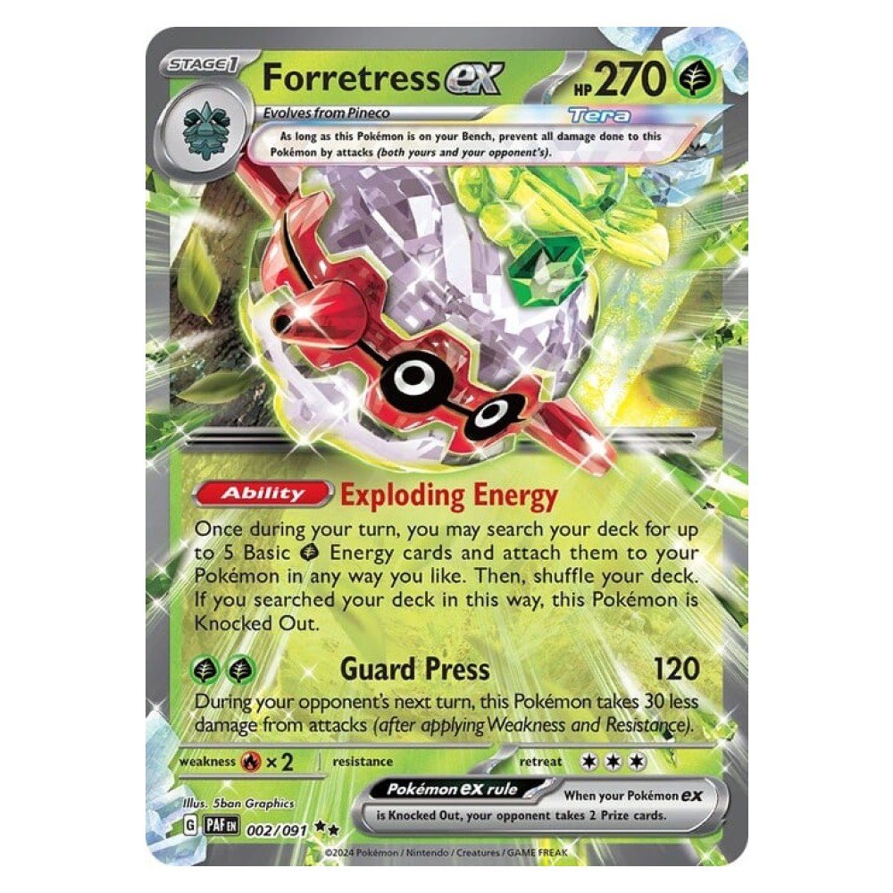Forretress ex - 002/091 