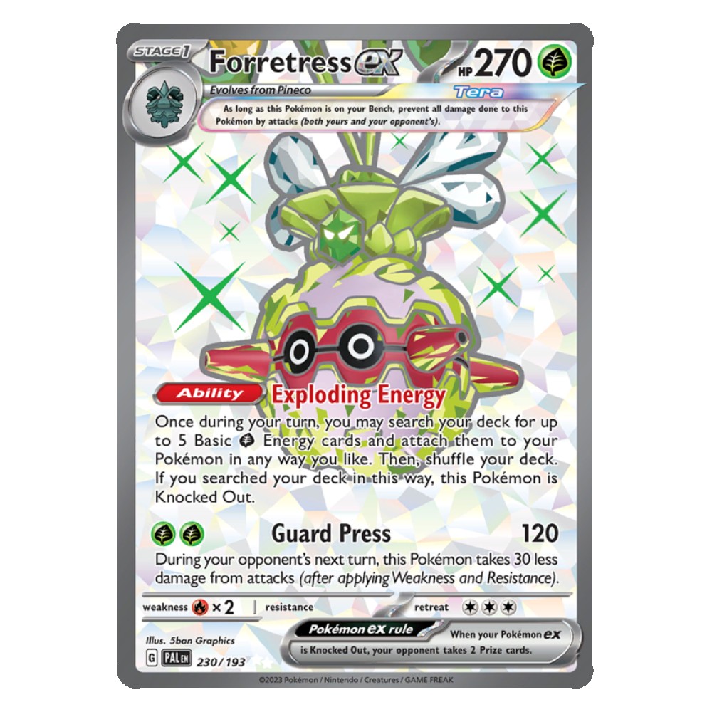 Forretress ex - Ultra Rare | 230/193 