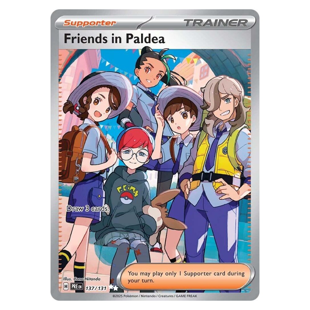 Friends in Paldea - Ultra Rare | 137/131 Amici a Paldea - Ultra Rare | 137/131