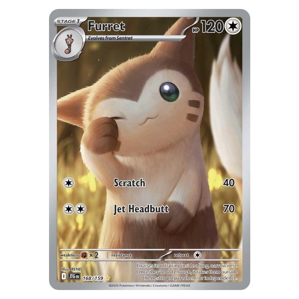 Furret - Illustration Rare | 168/159 