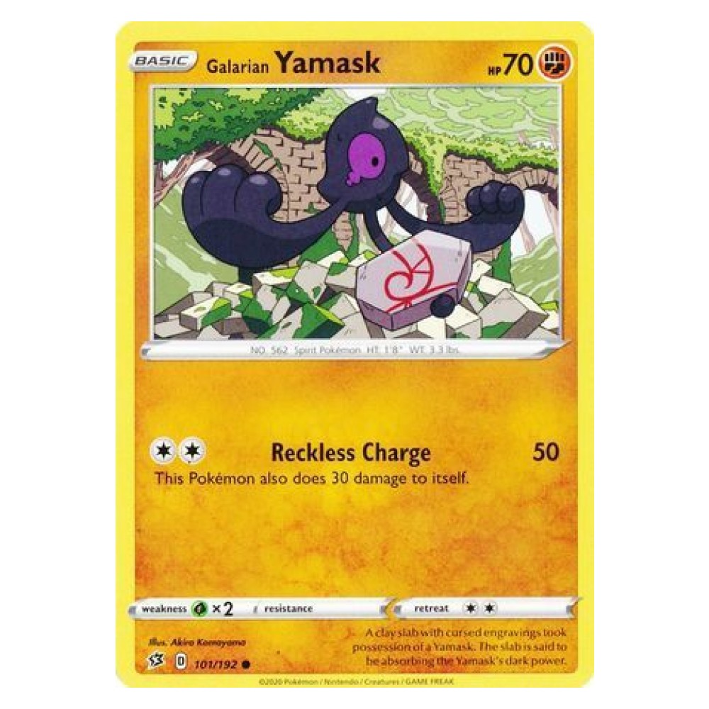 Galarian Yamask - 101/192 Yamask di Galar - 101/192