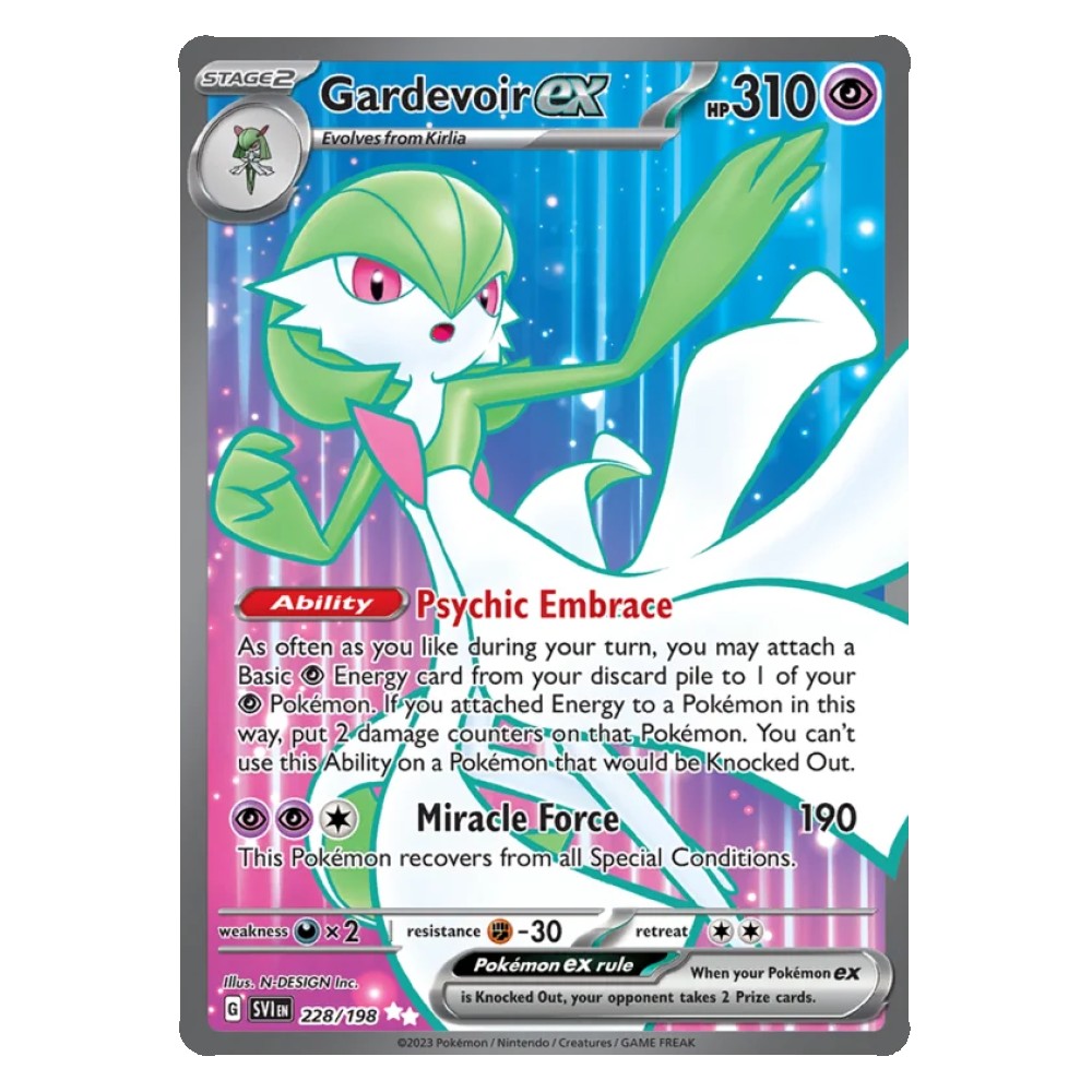 Gardevoir ex - Ultra Rare 228/198 