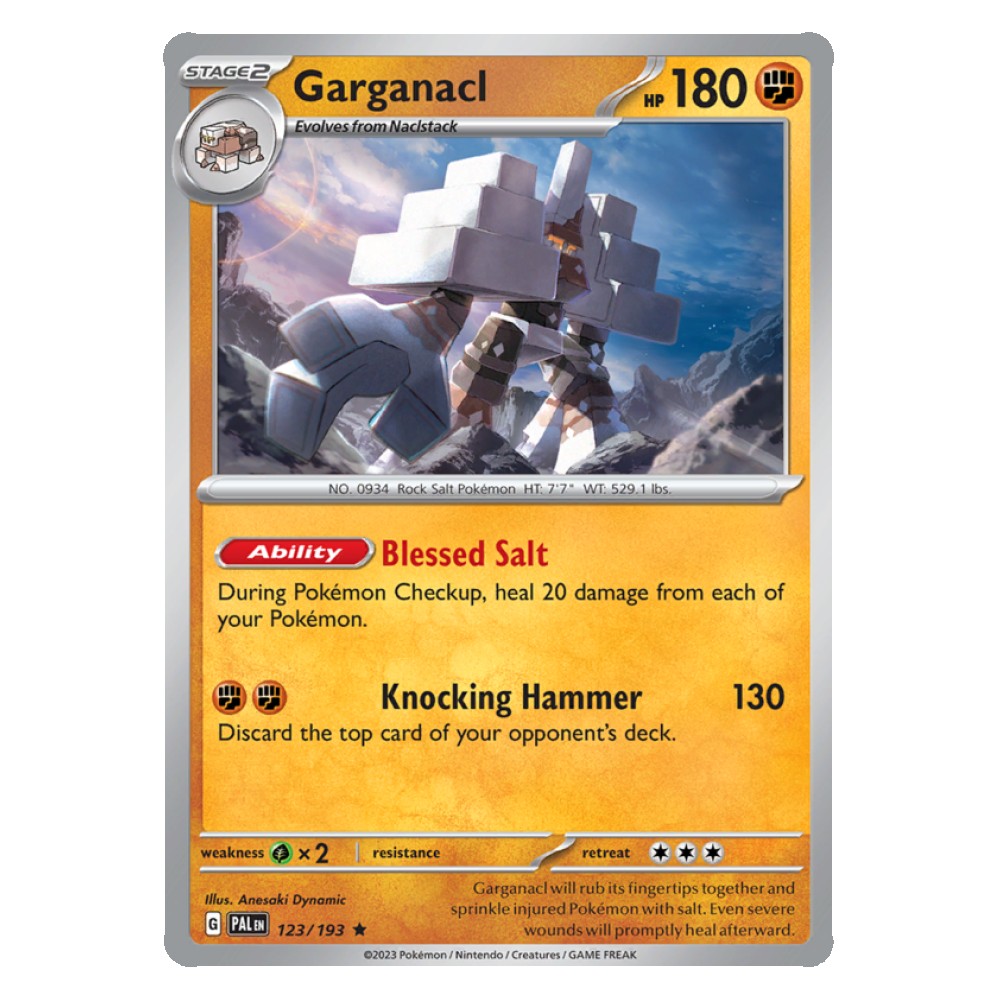 garganacl pokemon card value Garganacl #147 Prices | Pokemon Mega Evolution