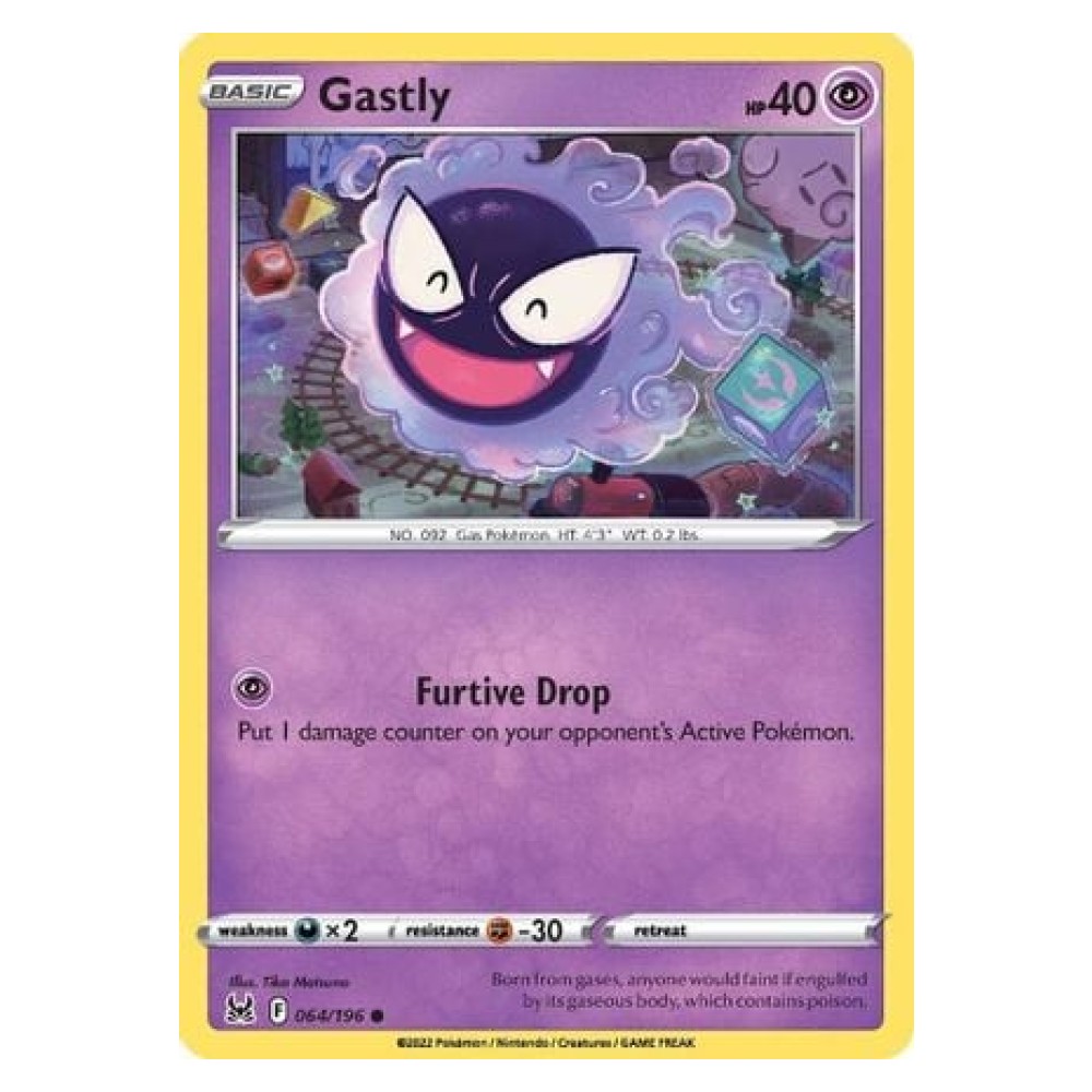Gastly - 064/196 Gastly [Furtive Drop] - 064/196