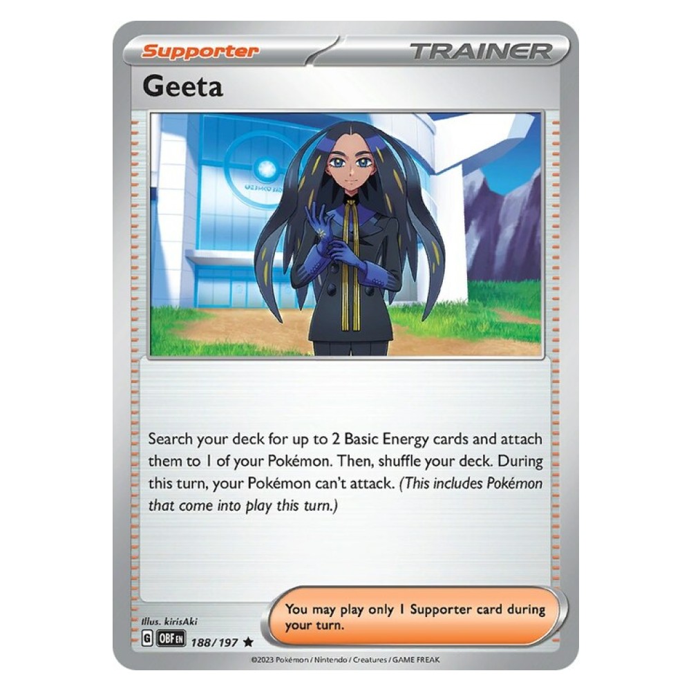 Geeta - Holo Rare 188/197 Alisma - Holo Rare 188/197