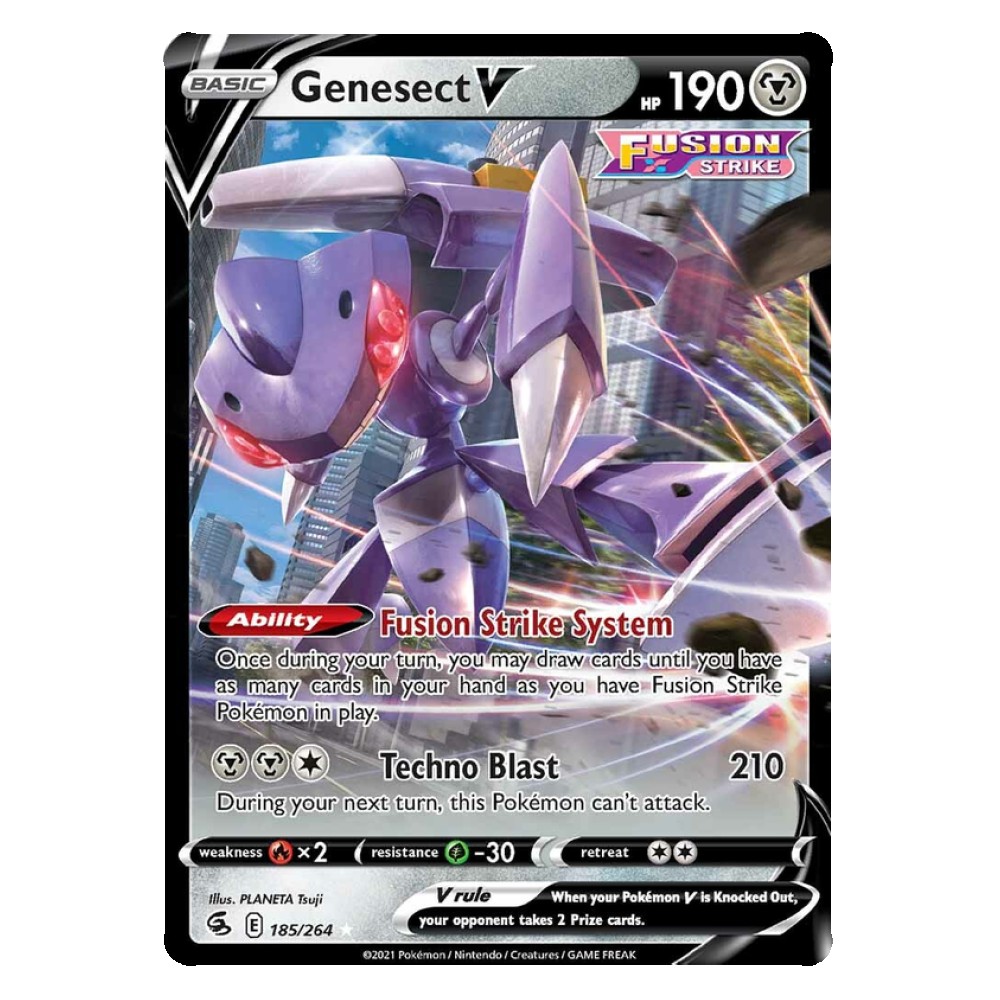 Genesect V - 185/264 Genesect V [Sistema Colpo Fusione | Tecnobotto] - 185/264