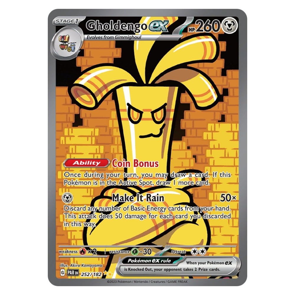 Gholdengo ex - Special Illustration Rare | 252/182 