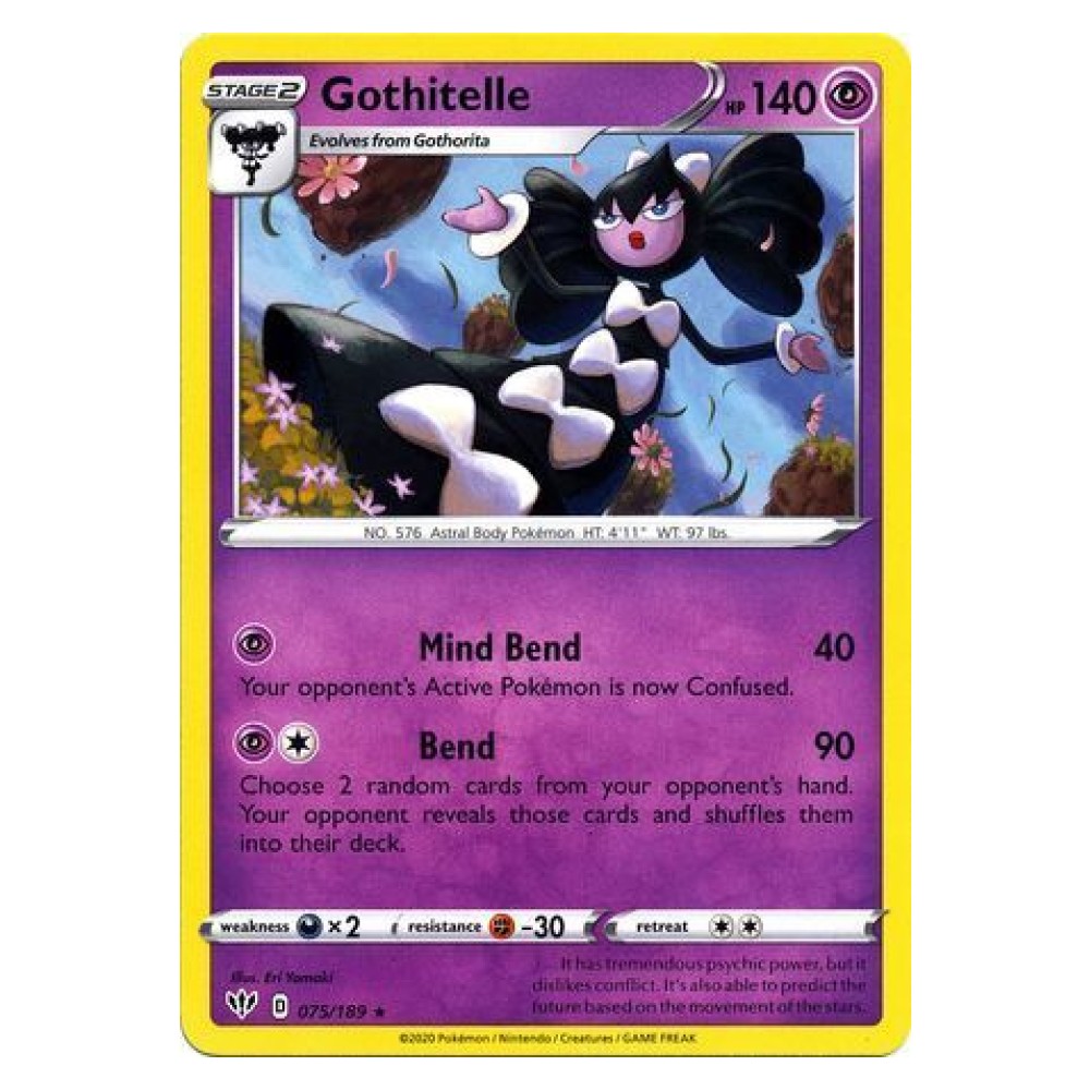 Gothitelle - 075/189 Gothitelle [Mind Bend | Bend] - 075/189