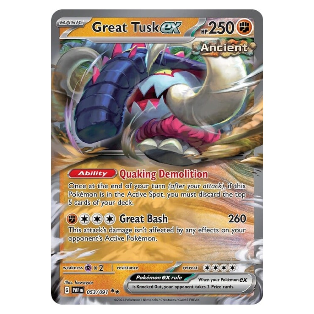 Great Tusk ex - 053/091 Grandizanne ex - 053/091