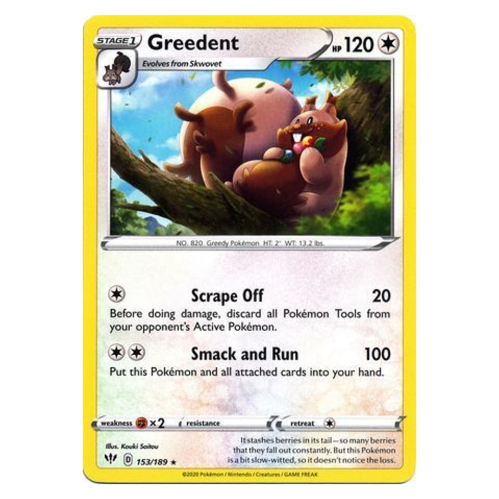 Greedent - 153/189 Greedent [Scrape Off | Smack and Run] - 153/189