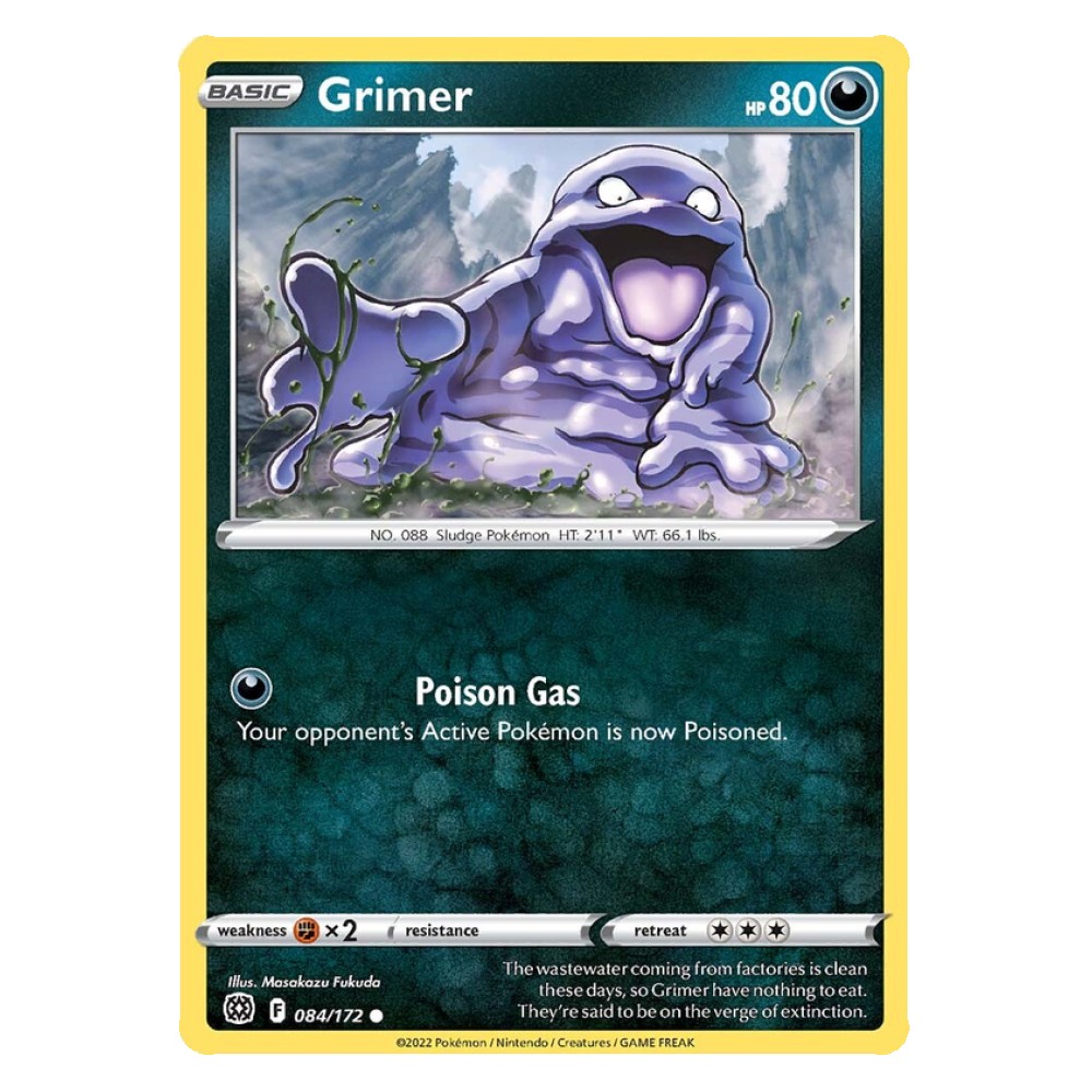 Grimer - 084/172 Grimer [Poison Gas] - 084/172