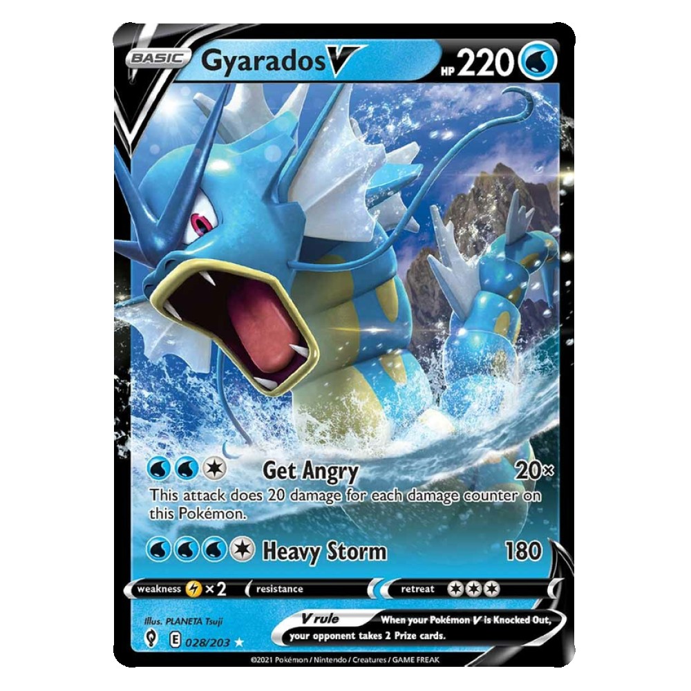 Gyarados V - 028/203 Gyarados V [Tutte le Furie | Grantempesta] - 028/203