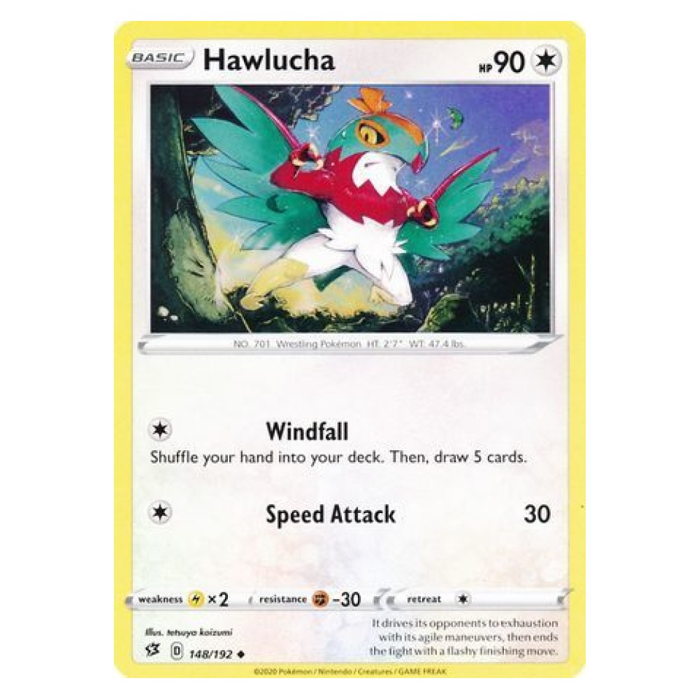 Hawlucha - 148/192 Hawlucha [Windfall | Speed Attack] - 148/192