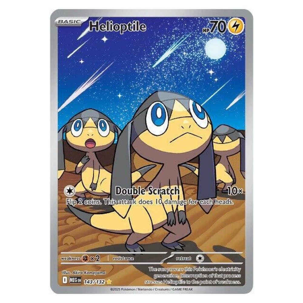 Helioptile - Illustration Rare | 143/132 