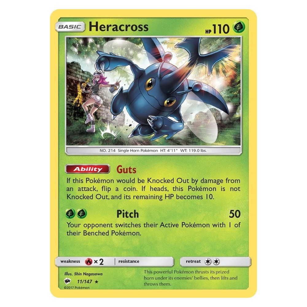 Heracross - 11/147 Heracross [Guts | Pitch] - 11/147