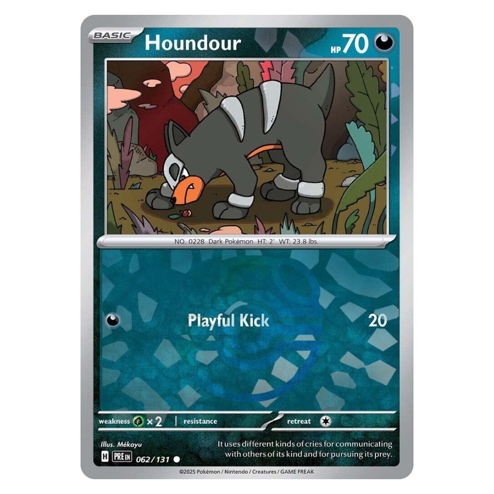 Houndour - Master Ball Reverse Holo | 062/131 