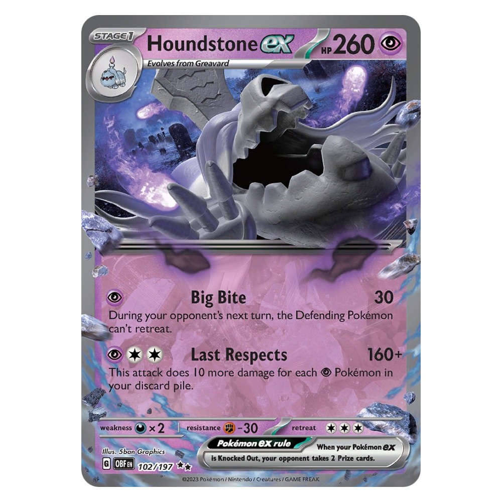 Houndstone ex - 102/197 