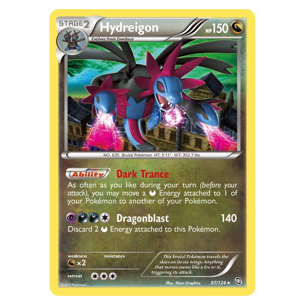 Hydreigon - Holo Rare 97/124 