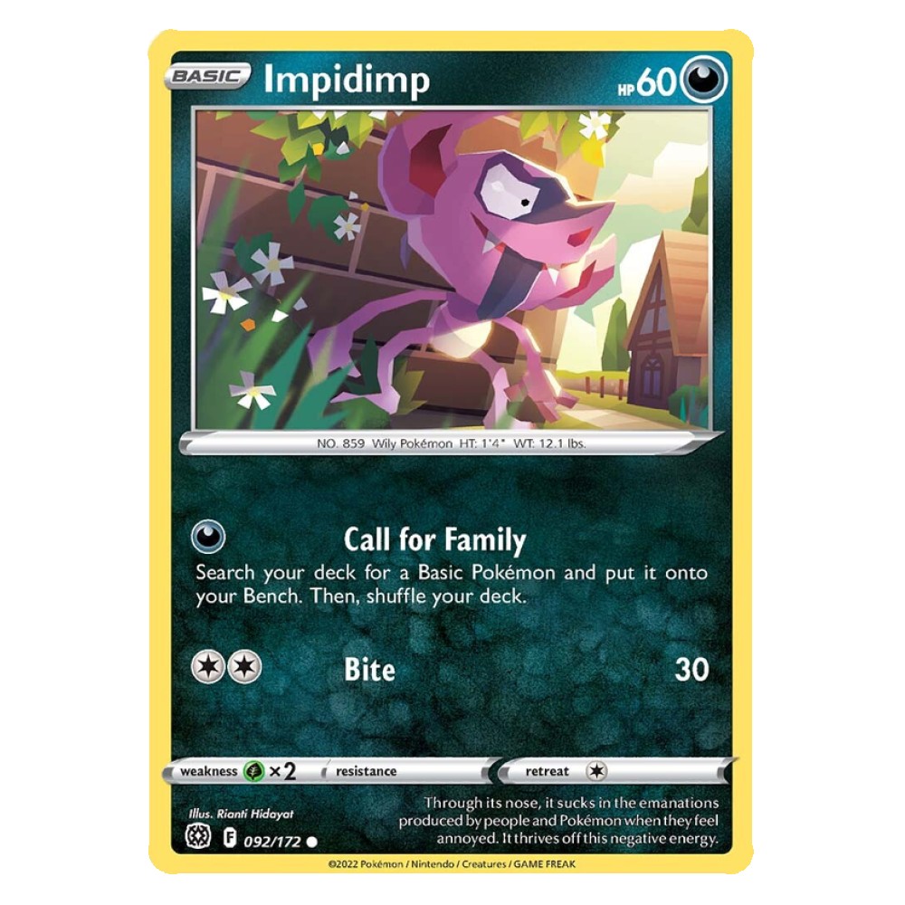 Impidimp - 092/172 Impidimp [Call for Family | Bite] - 092/172
