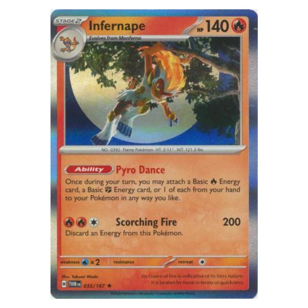 Infernape - Holo Rare 033/167 