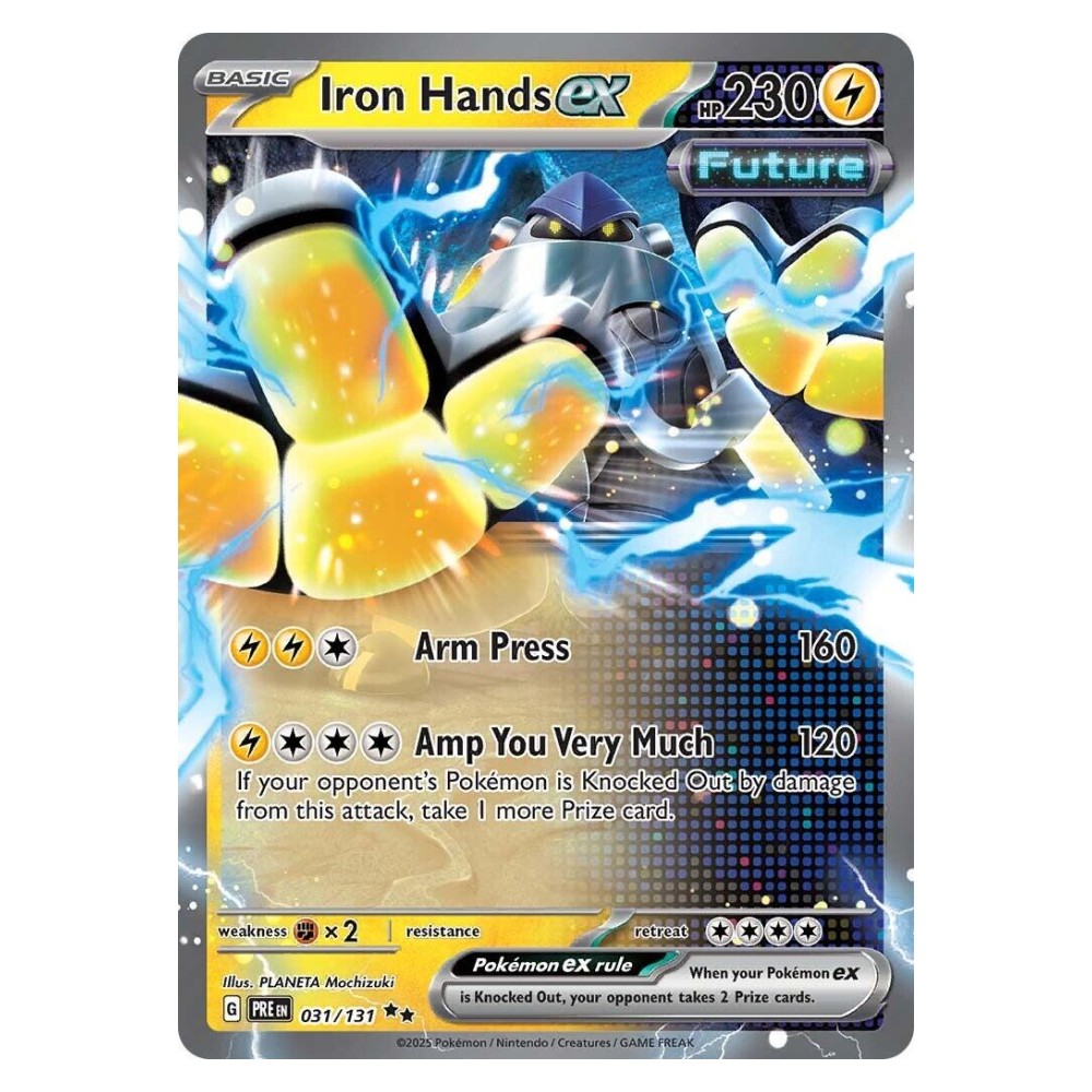 Iron Hands ex - Ultra Rare | 031/131 Manoferrea ex - Ultra Rare | 031/131