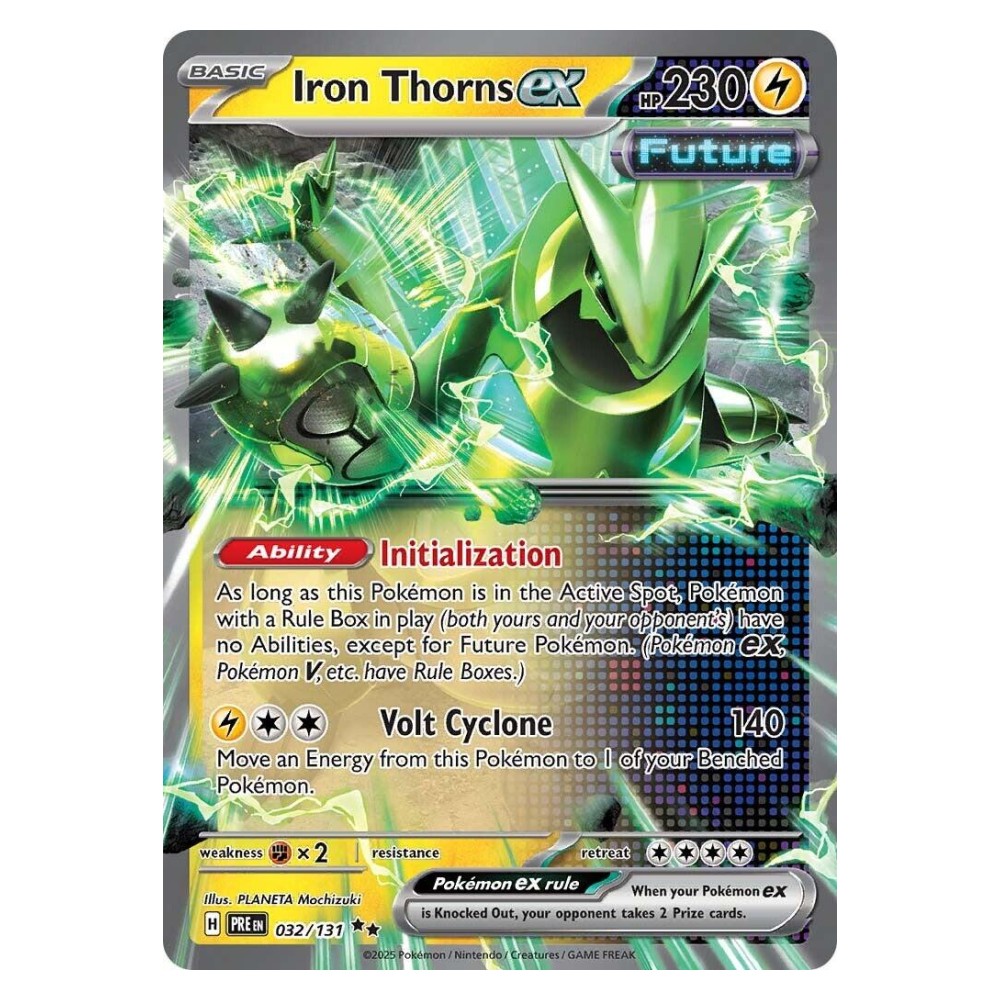 Iron Thorns ex - Ultra Rare | 032/131 Spineferree ex - Ultra Rare | 032/131