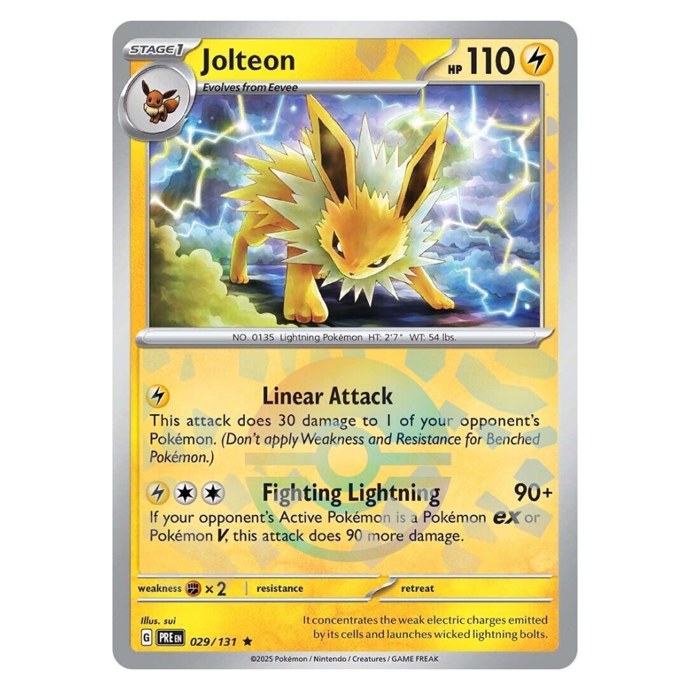 Jolteon - Poké Ball Reverse Holo | 029/131 