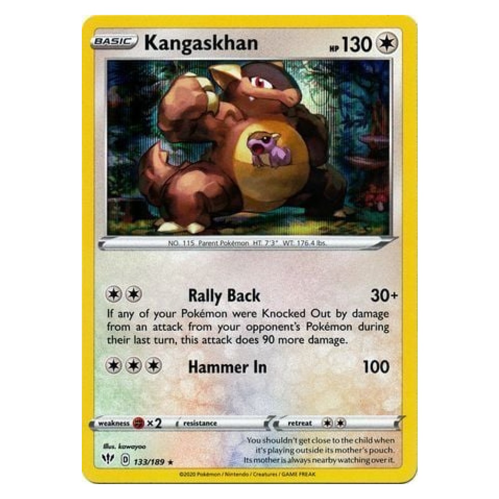 Kangaskhan - Holo Rare 133/189 