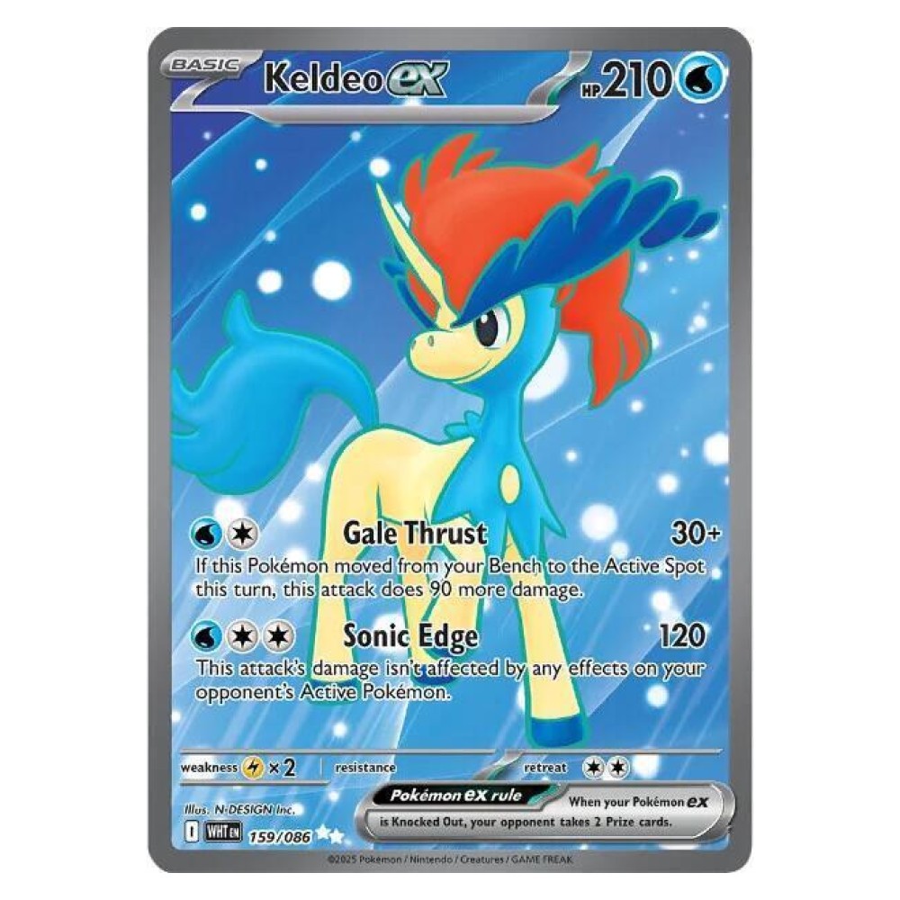 Keldeo ex - Full Art | 159/086 