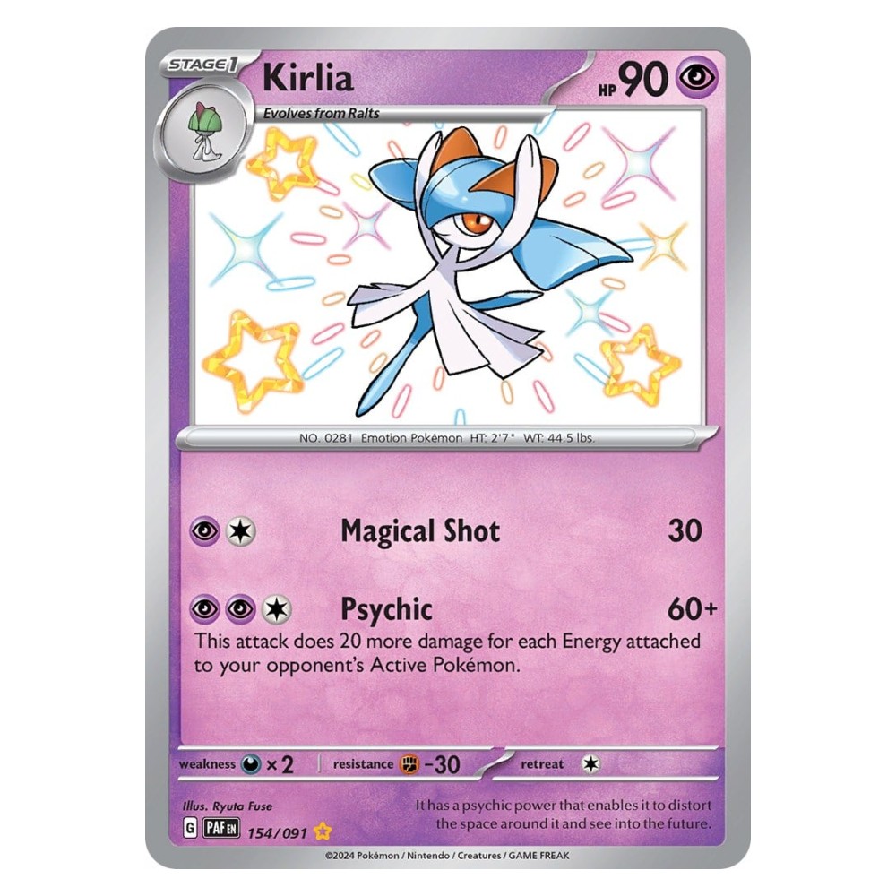 Kirlia - Shiny Rare | 154/091 