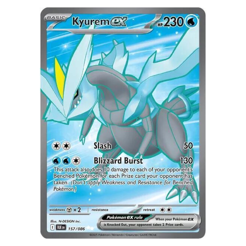 Kyurem ex - Full Art | 157/086 