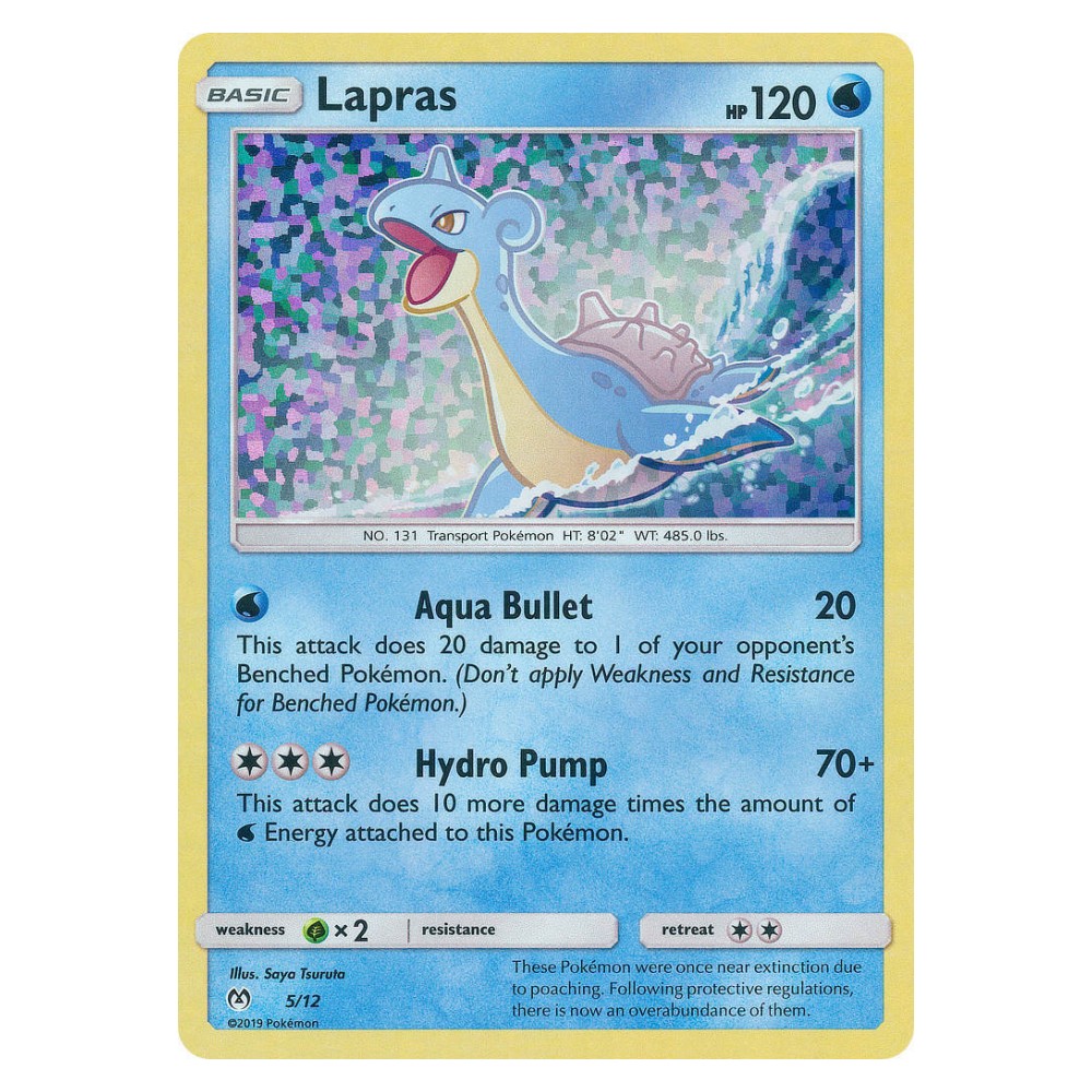 Lapras - Holo Promo 5/12 Lapras [Aqua Bullet | Hydro Pump] - Holo Promo 5/12