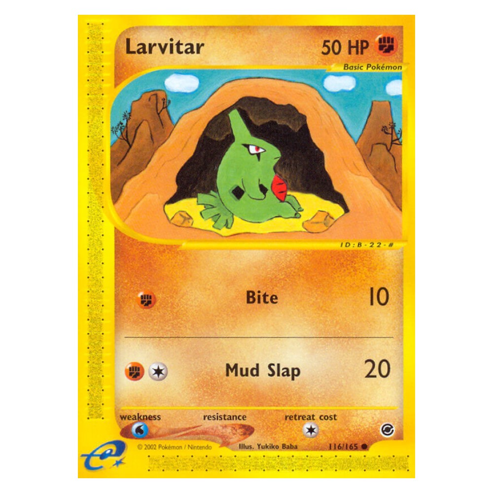 Larvitar - 116/165 Larvitar [Bite | Mud Slap] - 116/165