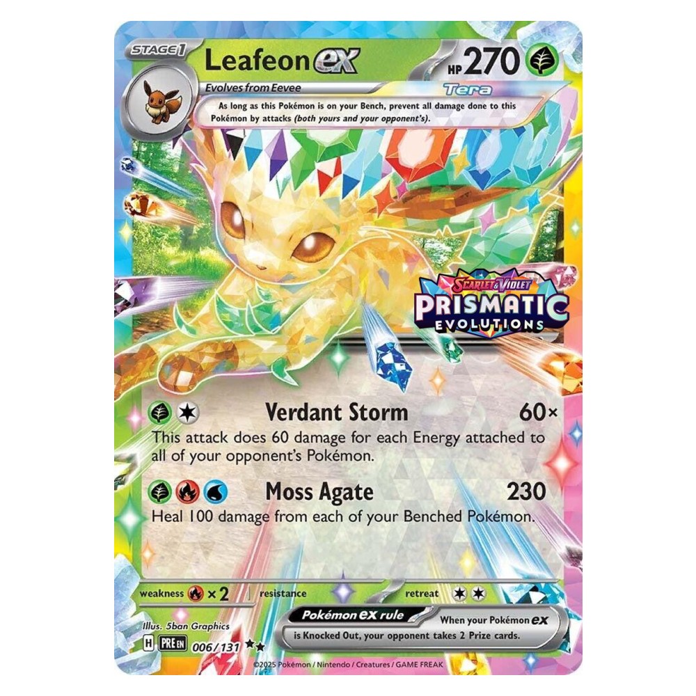 Leafeon ex - Suprise Box Stamp | 006/131 