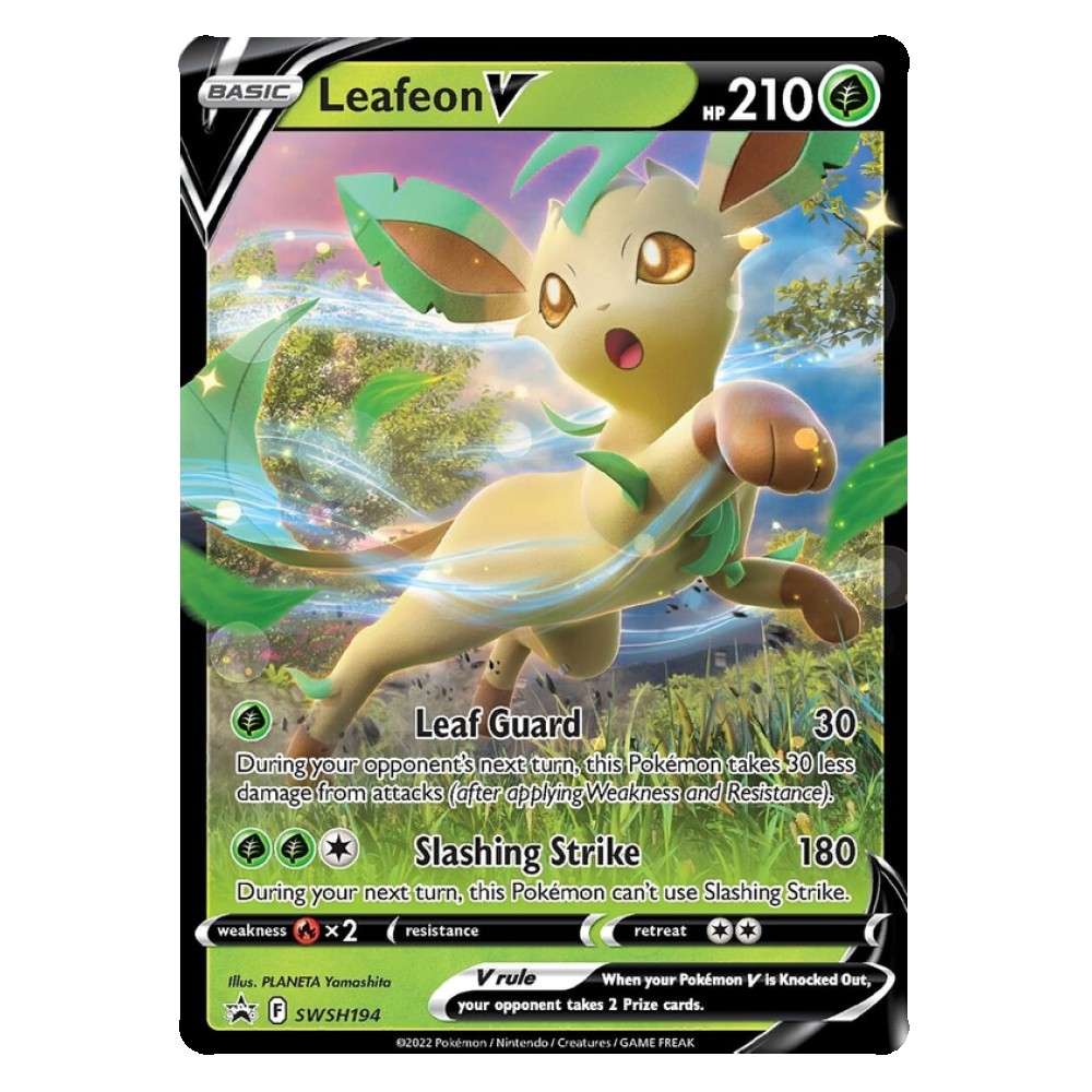 Leafeon V - 194 Leafeon V [Leaf Guard | Slashing Strike] - 194