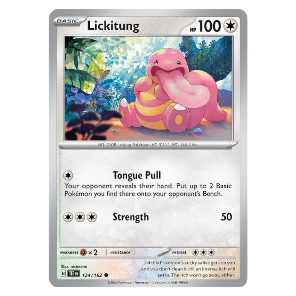 Lickitung - 124/162 