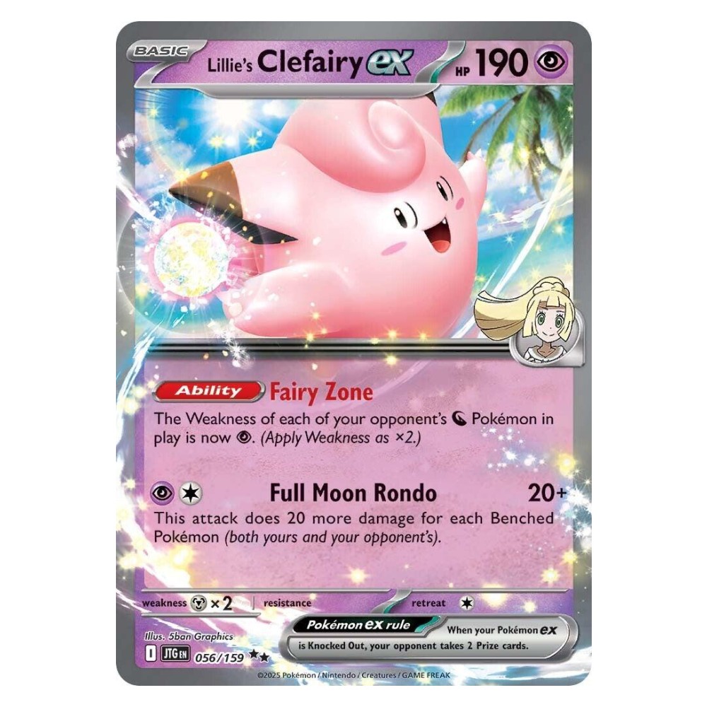 Lillie's Clefairy ex - Ultra Rare | 056/159 Clefairy di Lylia ex - Ultra Rare | 056/159