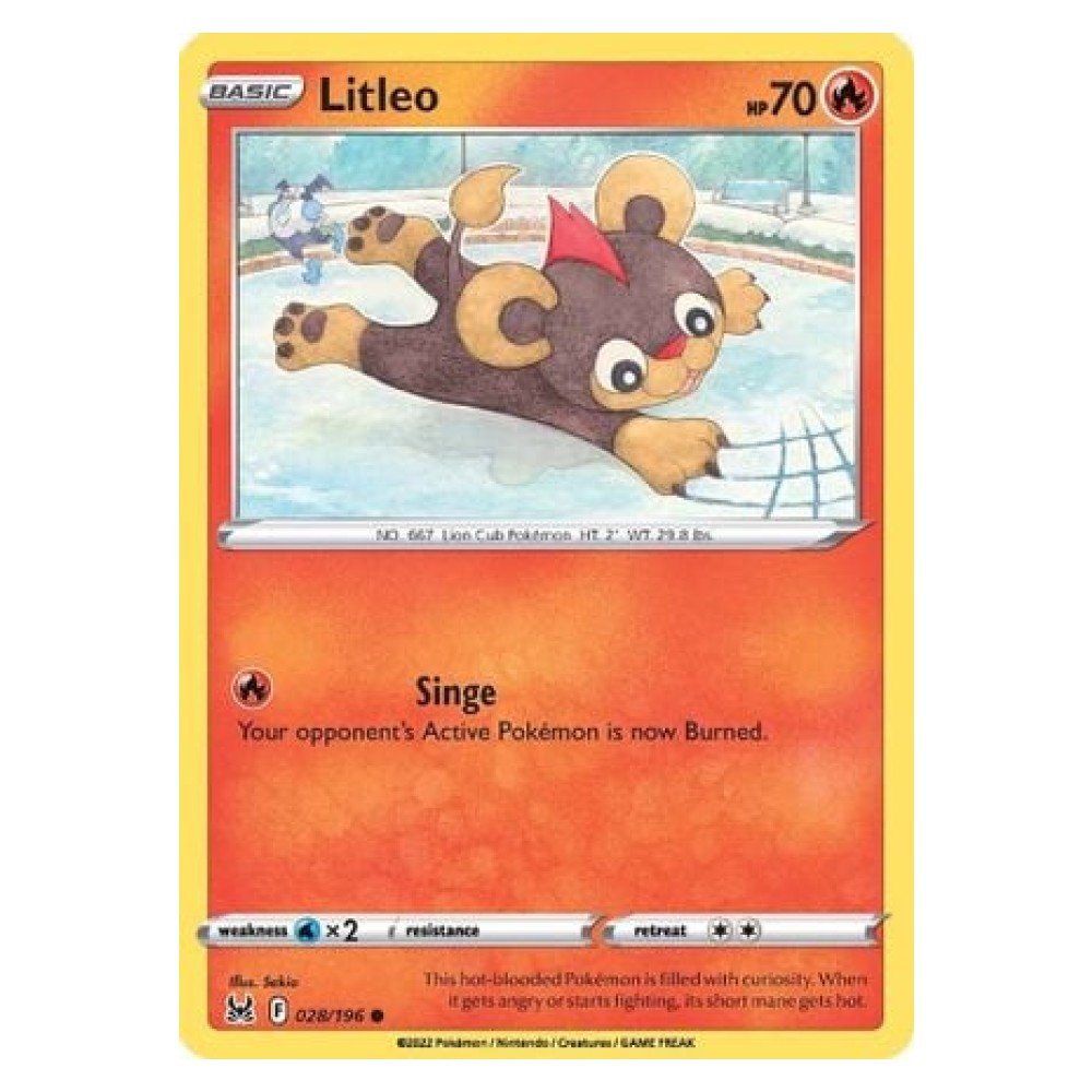 Litleo - 028/196 Litleo [Singe] - 028/196